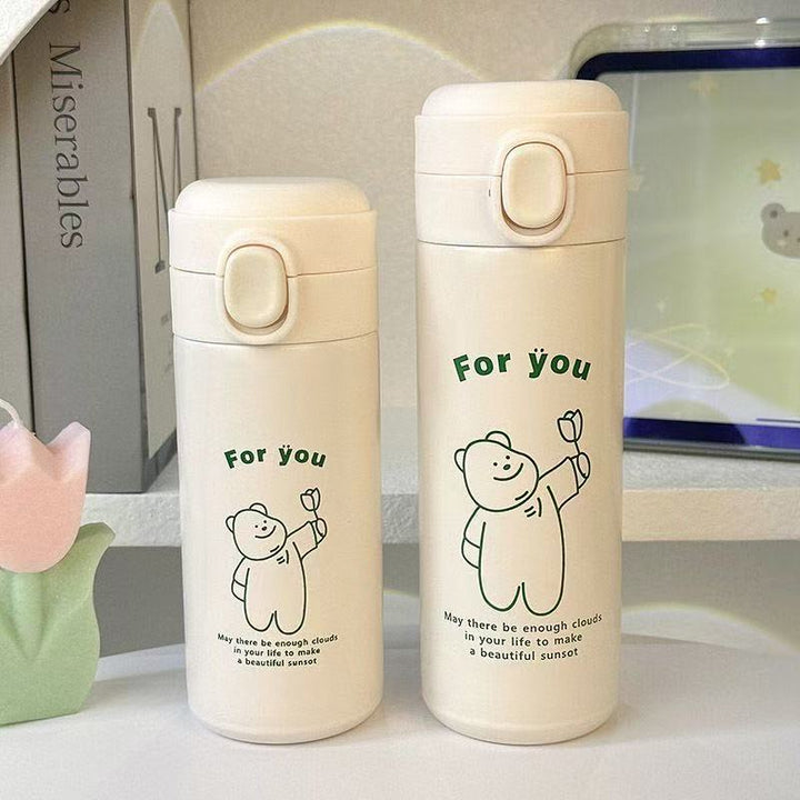 Ladies' insulated bottle with secure pressure cap and cute animal design Stornfield