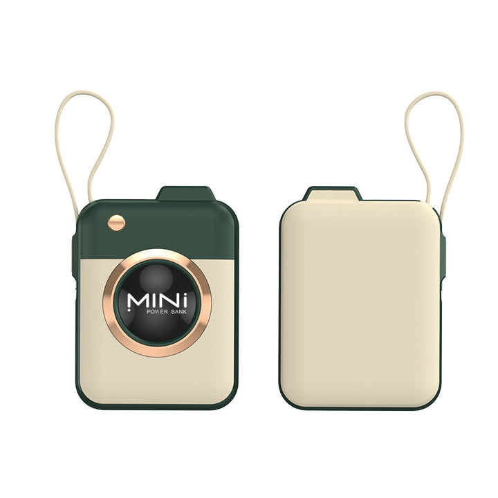 Mini power bank with carrying strap and high capacity Stornfield