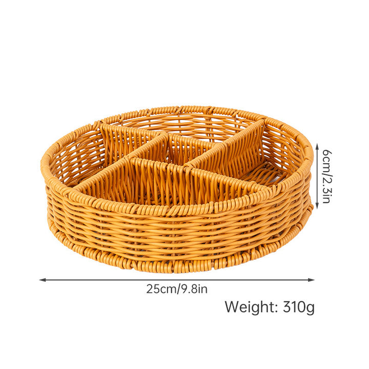 Round Woven Storage Organizer Stornfield