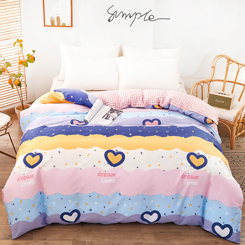 Elegant Floral Patterned Duvet Cover Set