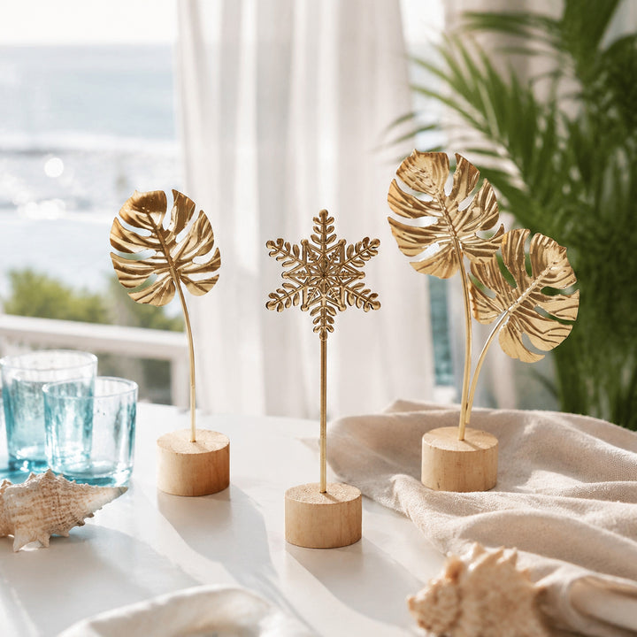 Decorative Ginkgo Leaf Sculpture