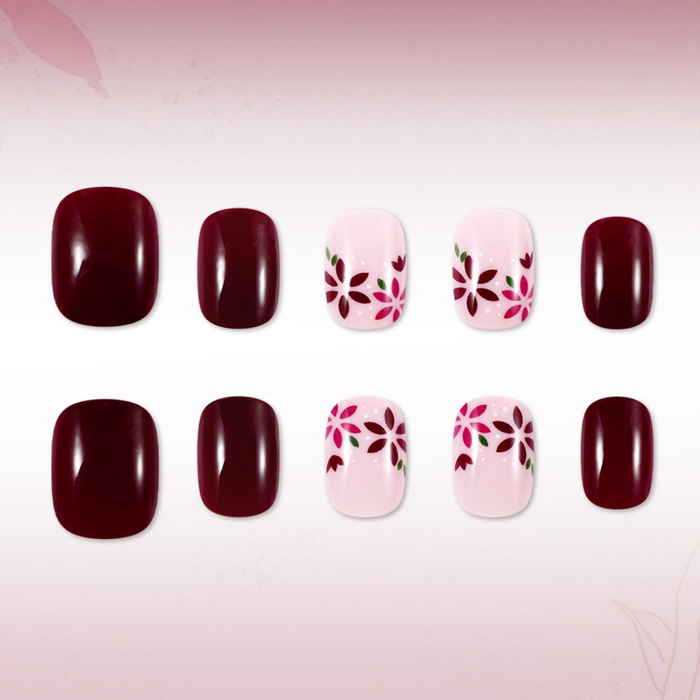 Floral Design Gel Nail Art Set Stornfield 1787542981
