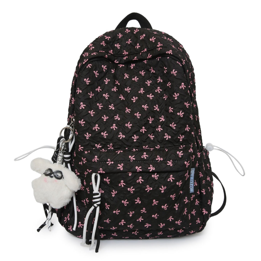 Quilted Floral Print Backpack Stornfield