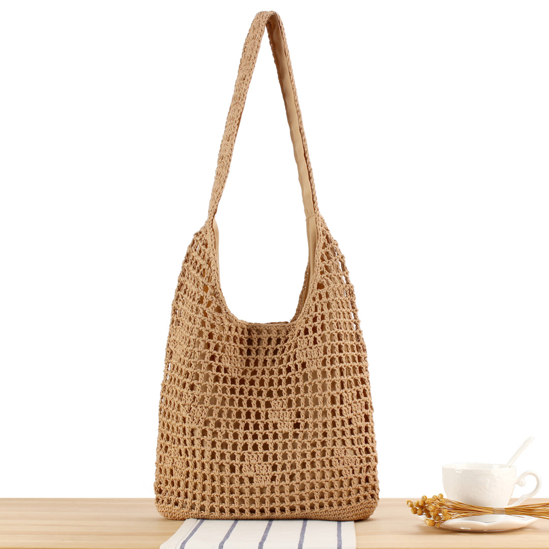 Handbag Made of Handwoven Natural Material Stornfield