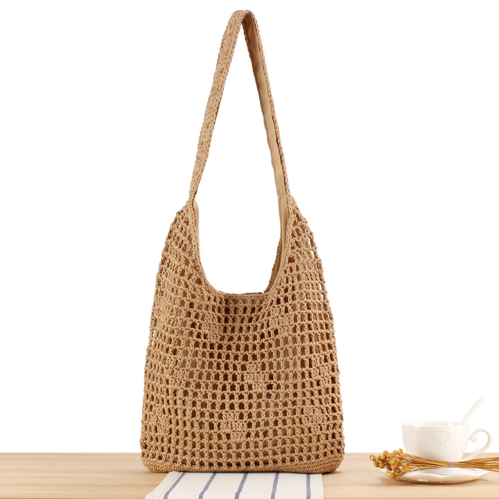 Handbag Made of Handwoven Natural Material Stornfield