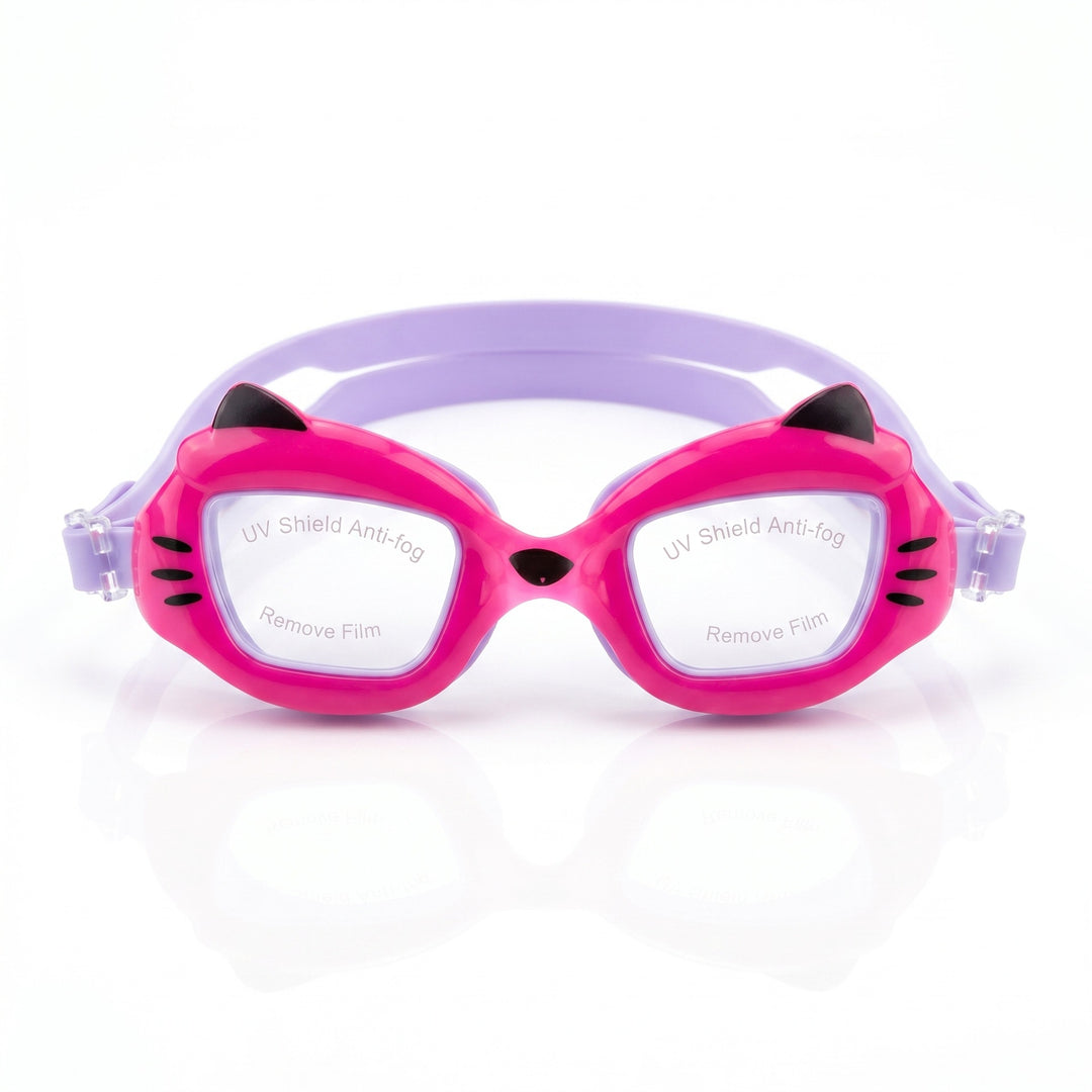 Swim goggles in a cute cat design with anti-fog technology Stornfield