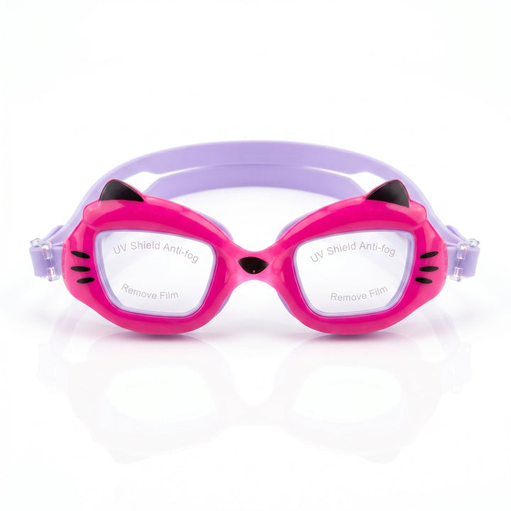 Swim goggles in a cute cat design with anti-fog technology Stornfield