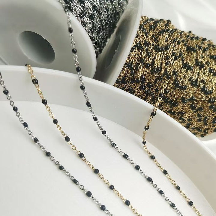 Delicate Beaded Chain Necklace Stornfield
