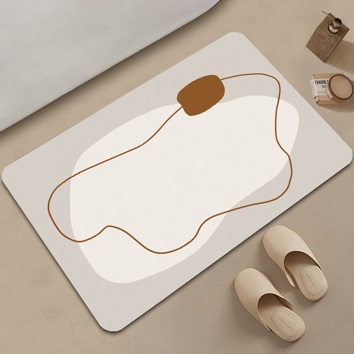 Soft Absorbent Bathroom Rug