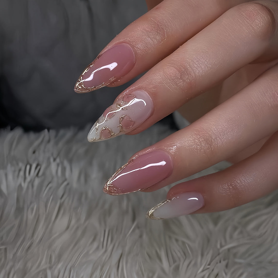 Artistic Stiletto Nail Art Extensions Stornfield