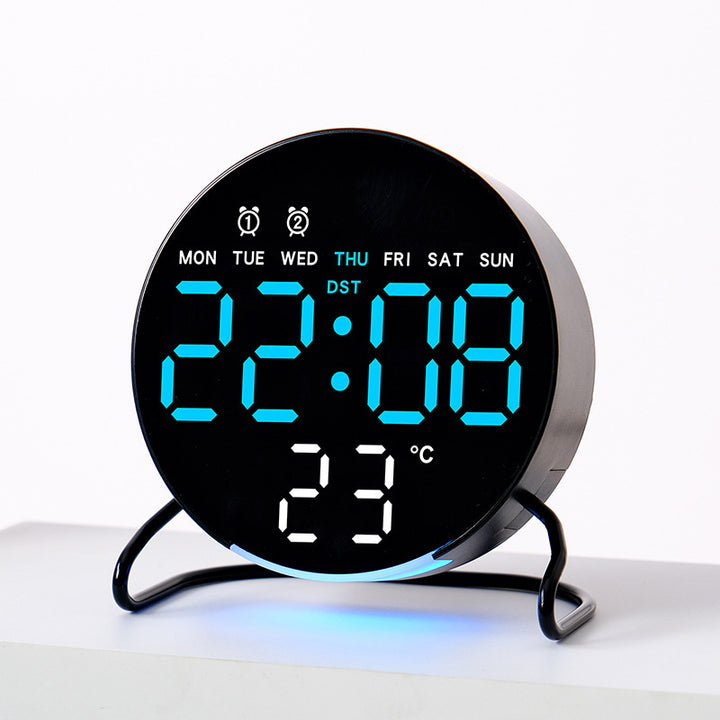 Digital alarm clock with temperature and calendar display Stornfield