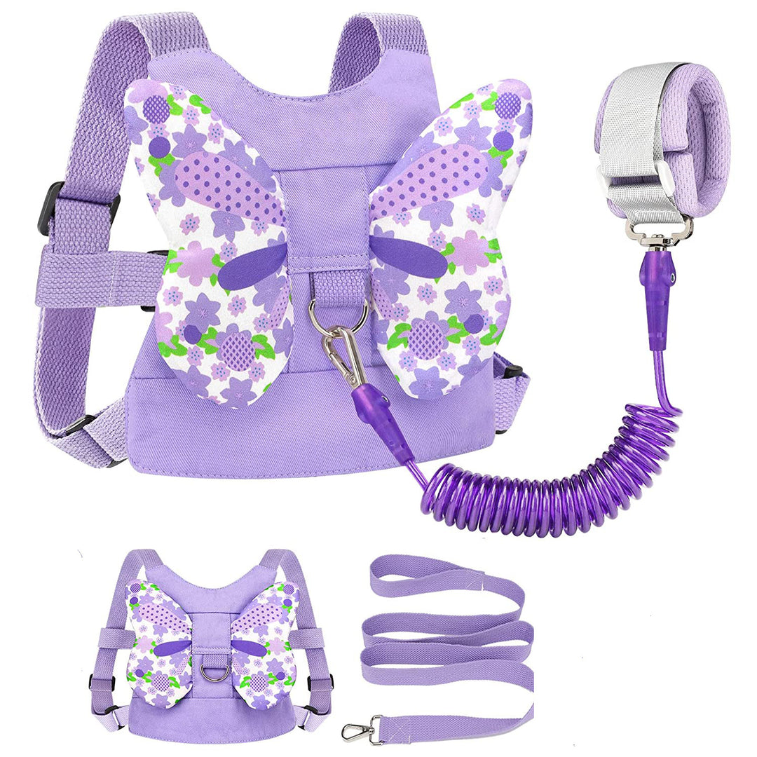 Butterfly-Themed Toddler Harness Backpack Stornfield