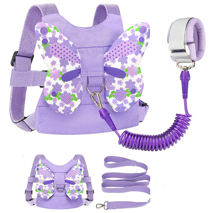 Butterfly-Themed Toddler Harness Backpack Stornfield
