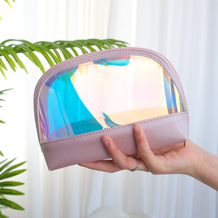 Cosmetic Organizer With Transparent Front And Multifunctional Interior Layout Stornfield
