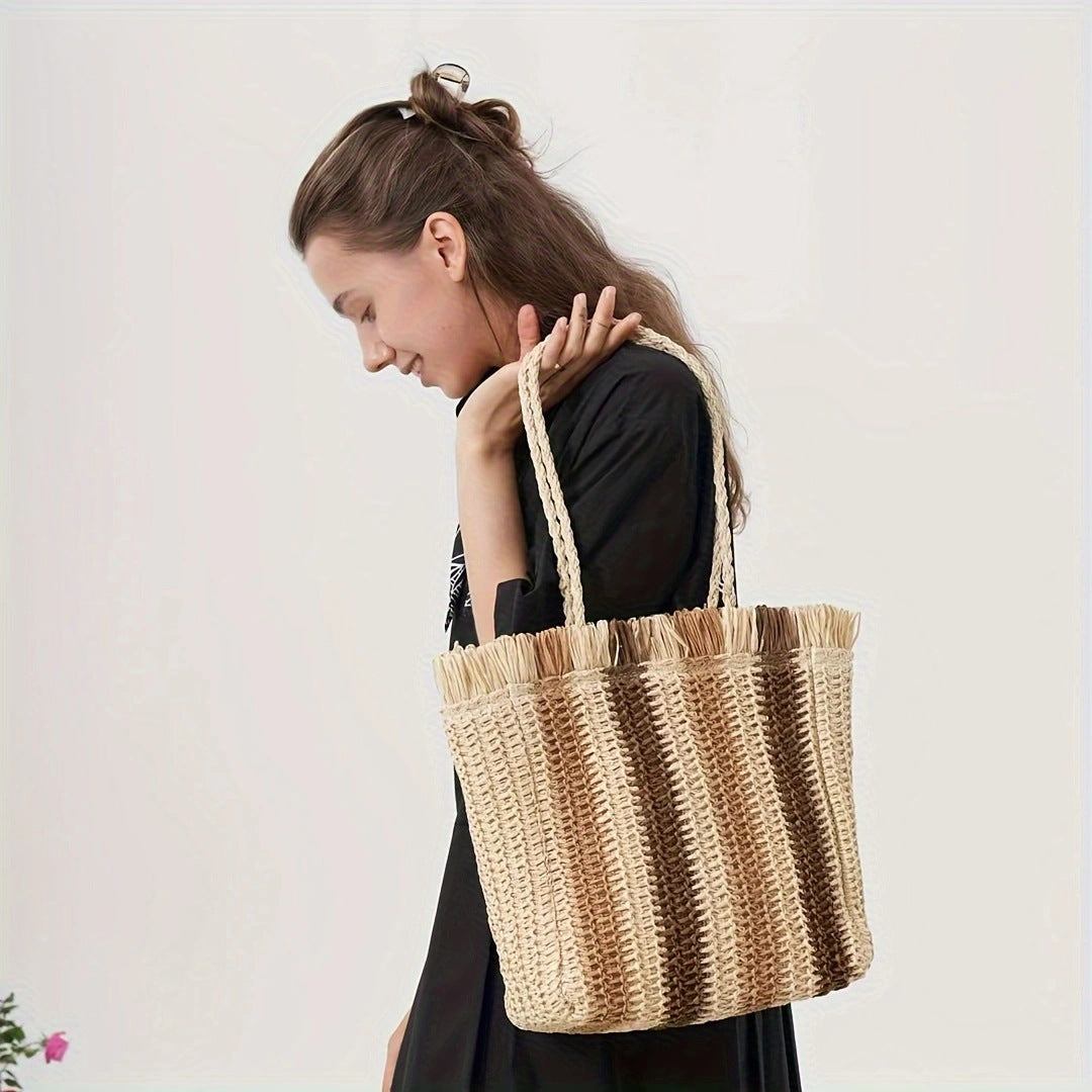 Handcrafted Macrame Tote Bag Stornfield