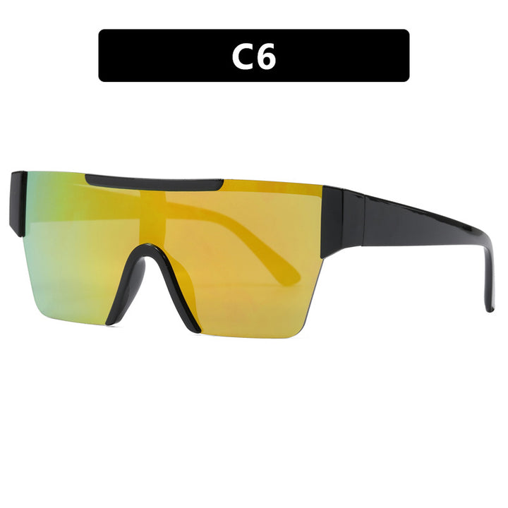 Women's futuristic sports sunglasses with UV protection and wide lens area Stornfield