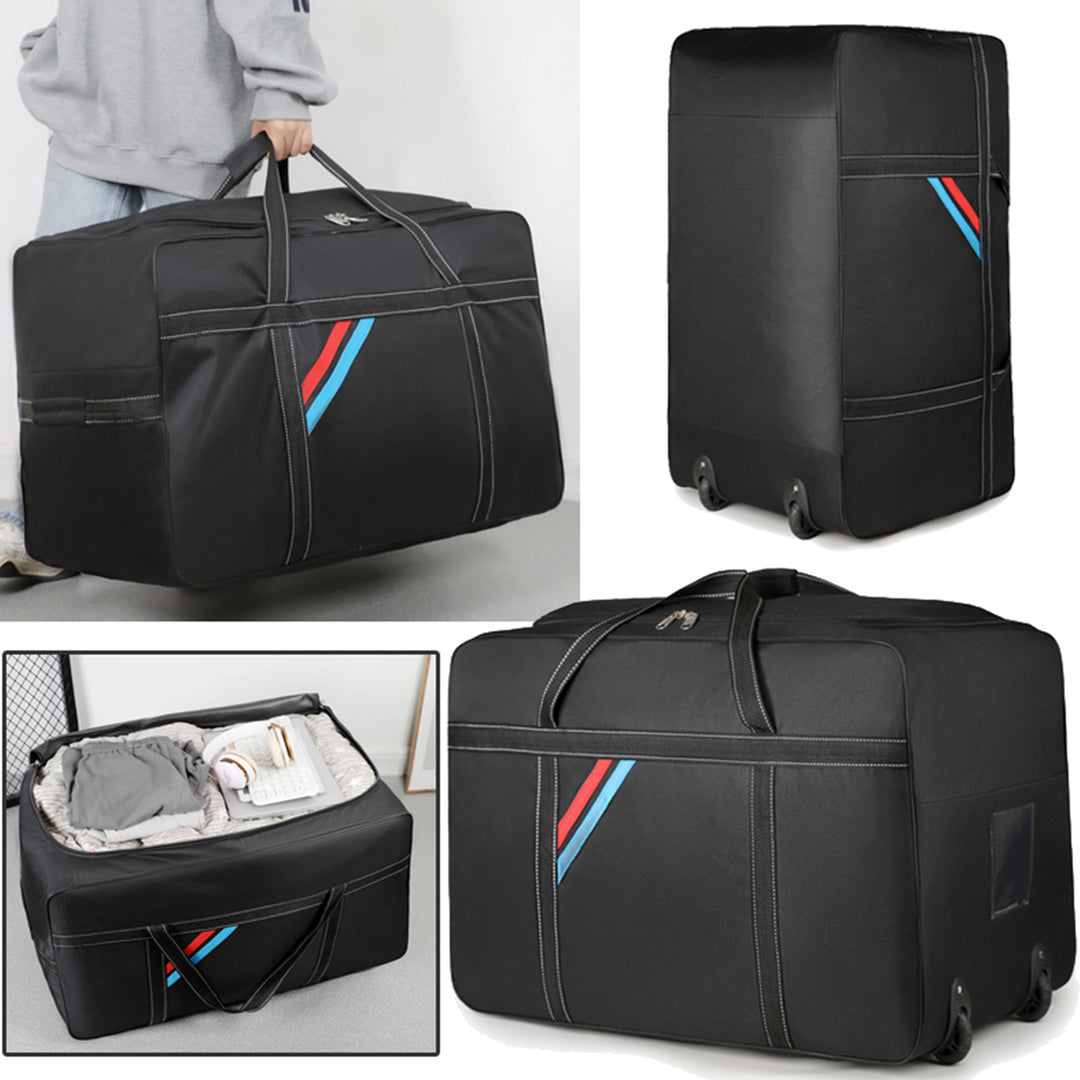 Spacious travel bag with lightweight wheels and reinforced carrying handle Stornfield