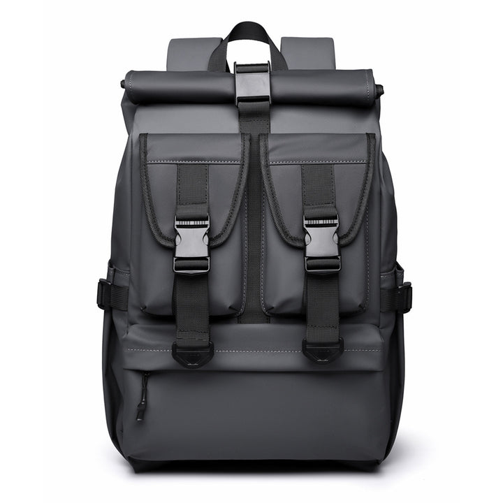 Versatile High-Capacity Roll-Top Backpack Stornfield
