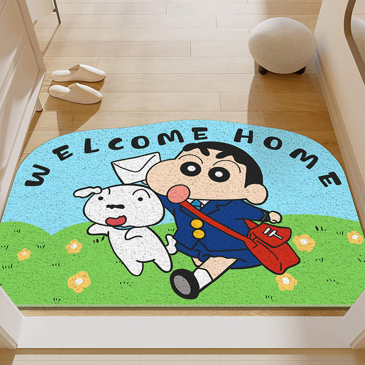 Cartoon Character Welcome Mat