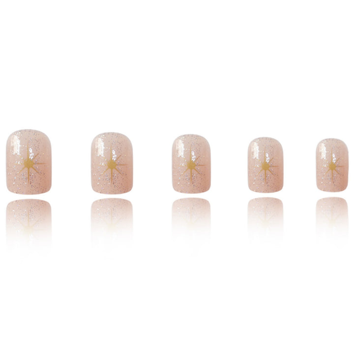 Glamorous Glitter Press-On Nail Extensions Stornfield