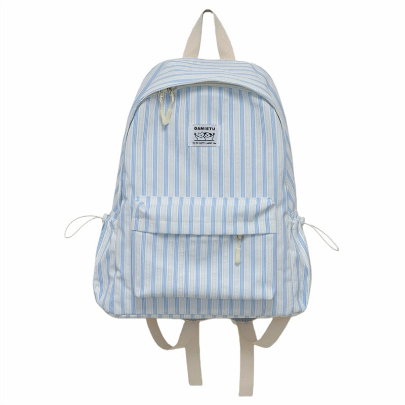 Striped Casual Backpack Stornfield