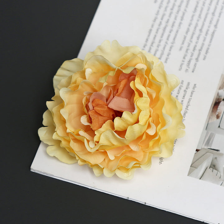 Decorative Fabric Floral Brooch