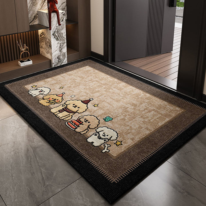 Cat-Themed Decorative Welcome Mat