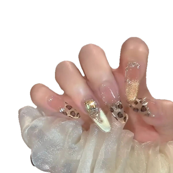 Artistic Floral Stiletto Press-On Nails Stornfield