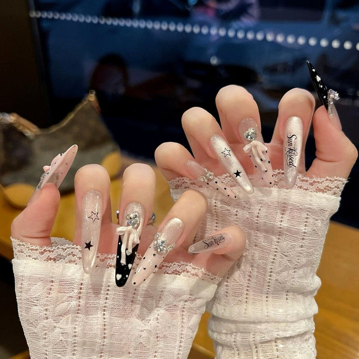 Artistic Press-On Nail Set Stornfield