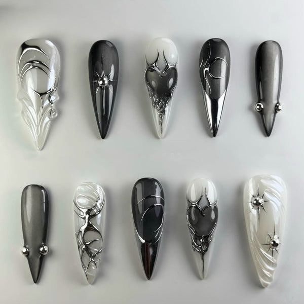 Thematic Artisan Press-On Nail Set Stornfield