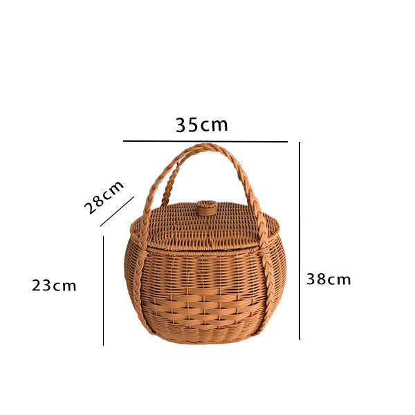 Handcrafted Woven Storage Basket Stornfield