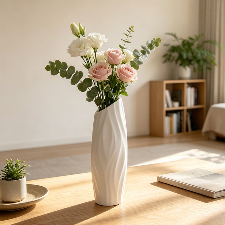 Elegant Textured Decorative Flower Vase Stornfeild
