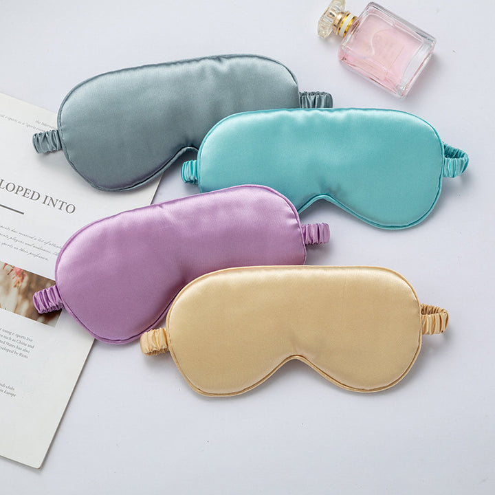 Unisex nan luxurious satin sleep mask with adjustable elastic band and soft padding Stornfield