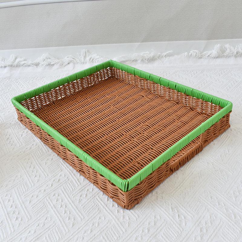 Multi-Functional Woven Serving Tray Stornfield
