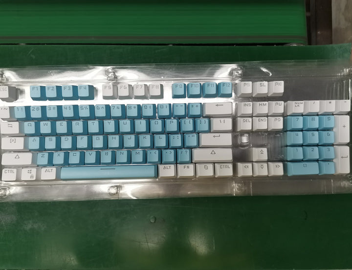 Mechanical gaming keyboard with retro-futuristic design Stornfield