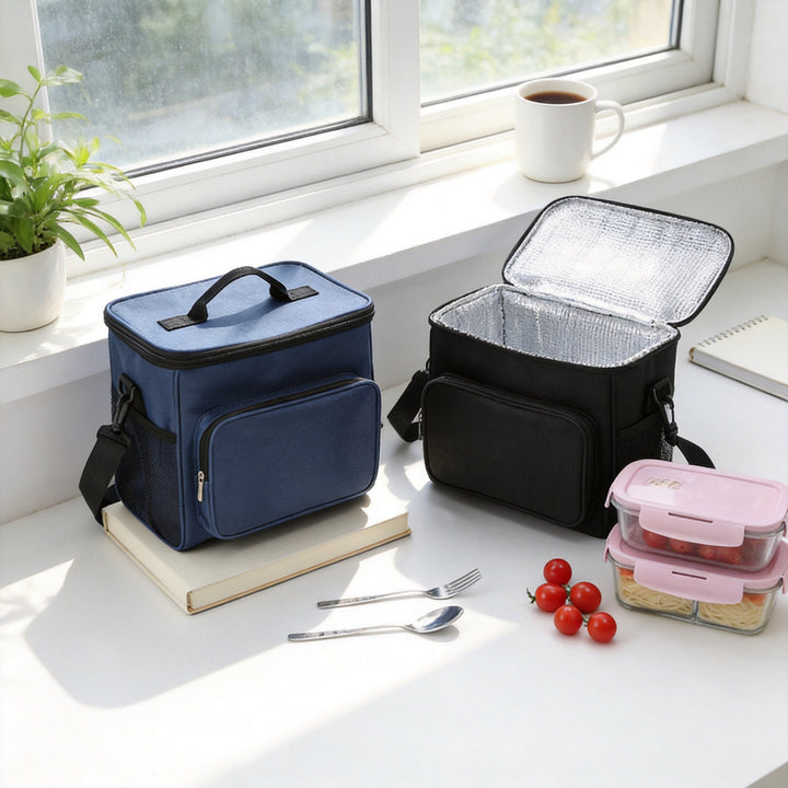 Insulated cooler bag with practical compartments Stornfield