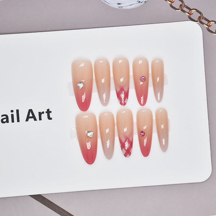 Gradient Ombre Press-On Nail Extensions Stornfield