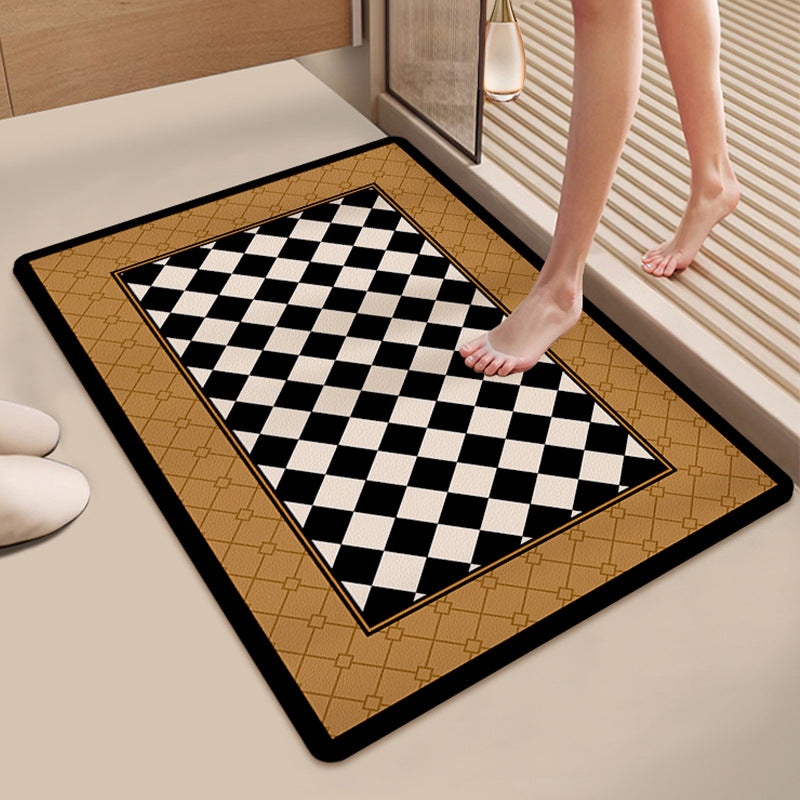 Inspirational Quote Bathroom Mat