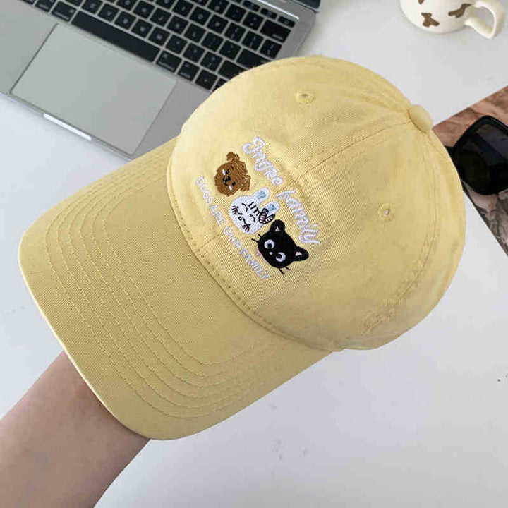 Women's Cute Animal-Embroidered Baseball Cap Stornfield