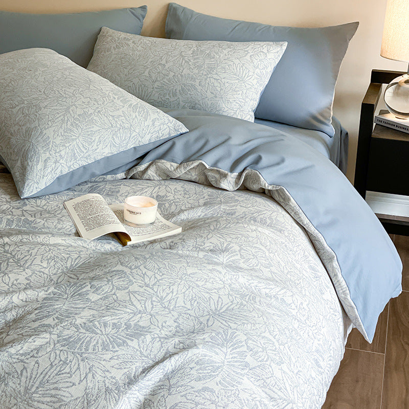 Soft Floral Print Bedding Set