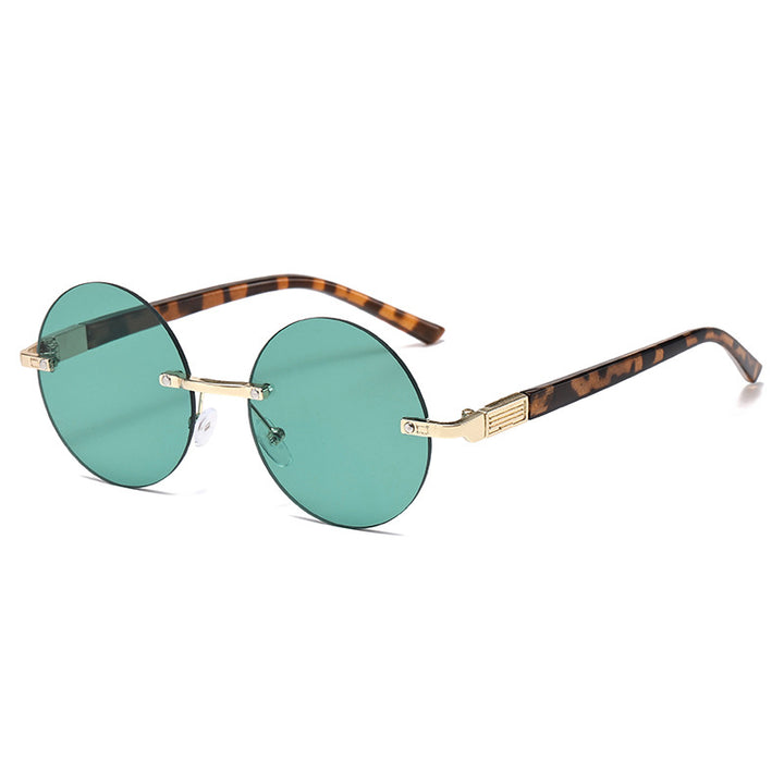 Retro Circular Frame Sunglasses