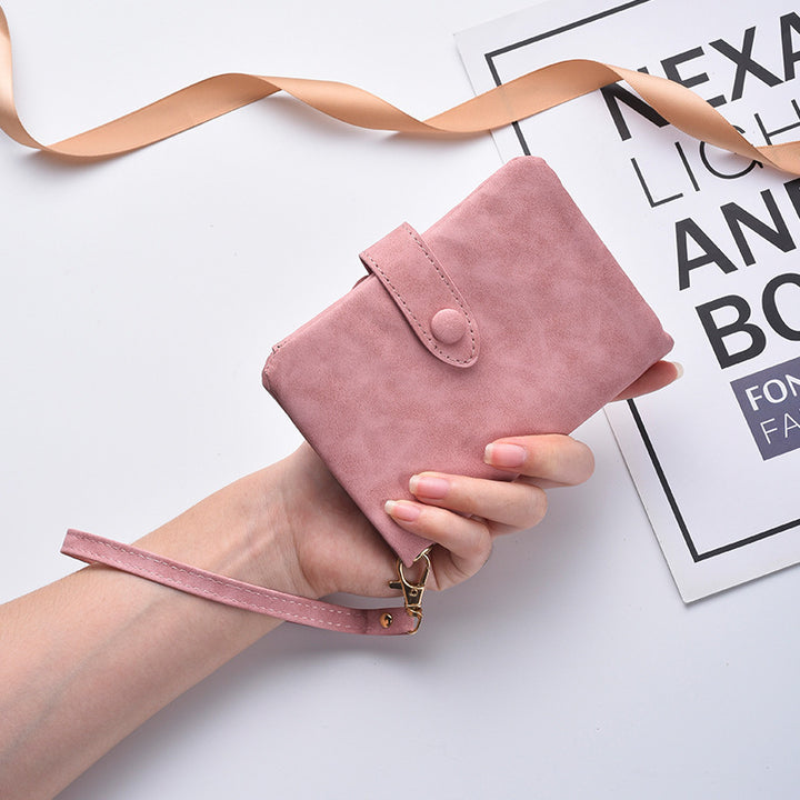 Compact Faux Leather Clutch Wallet Stornfield