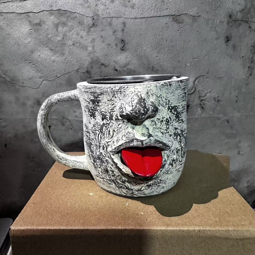 Funny coffee mug in face design Stornfield