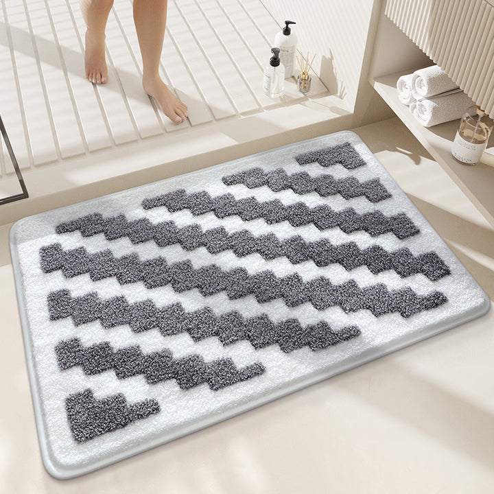 Plush Non-Slip Bath Mat Stornfield