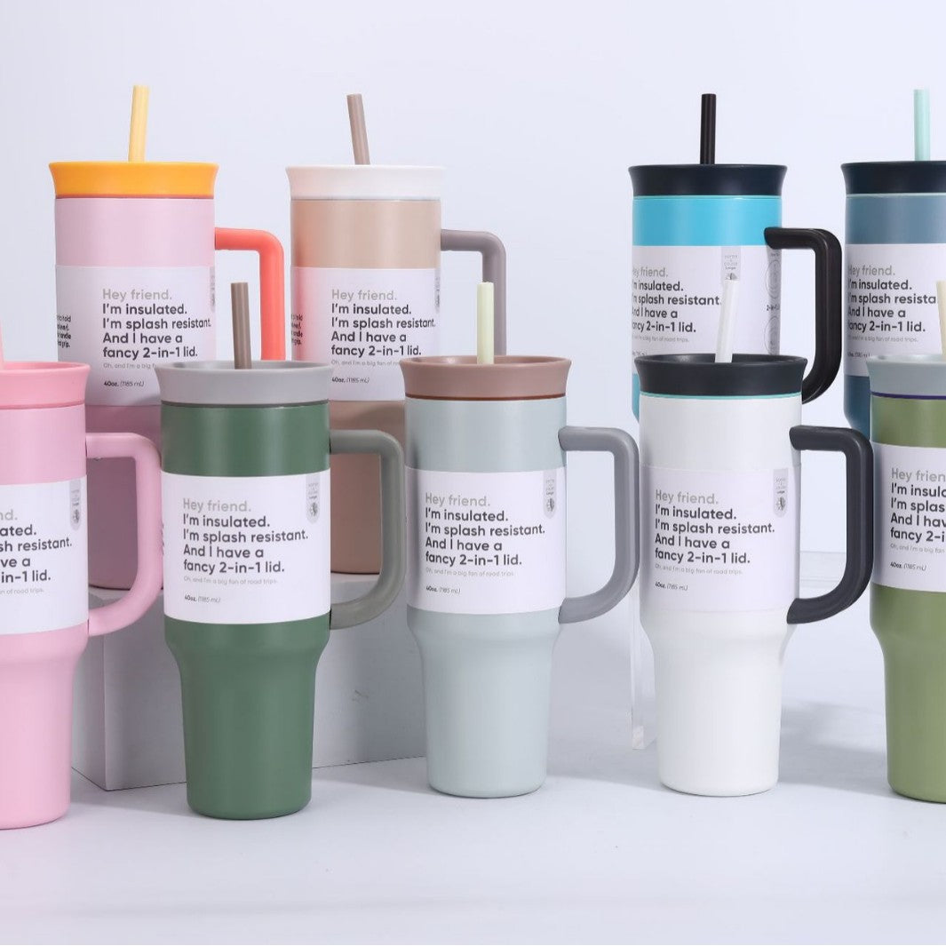 Women's insulated mug with 2-in-1 lid Stornfield