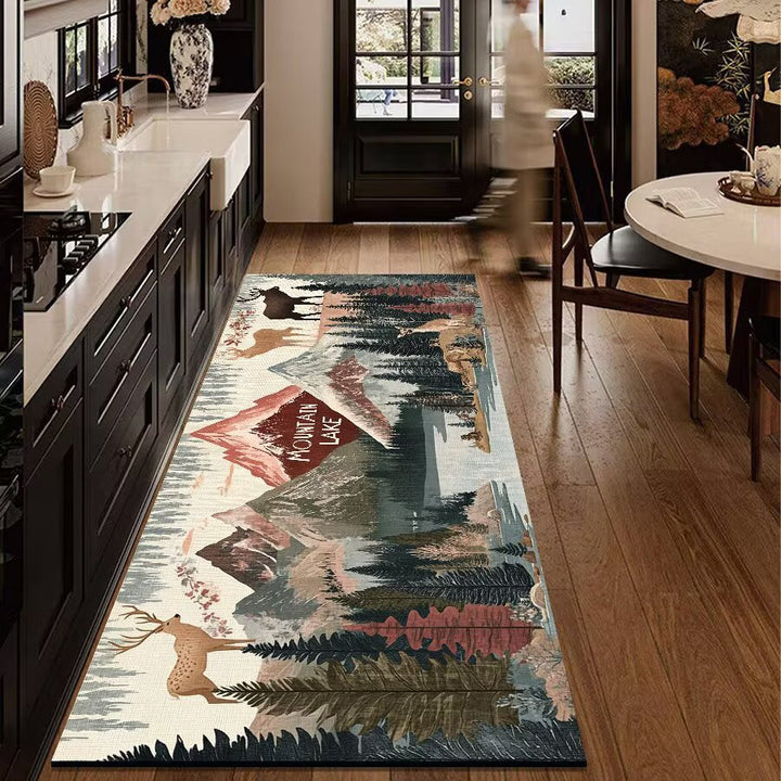 Rustic Outdoor Adventure Area Mat Stornfield