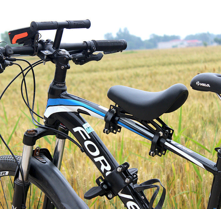 padded top-tube child bike saddle with adjustable clamp Stornfield