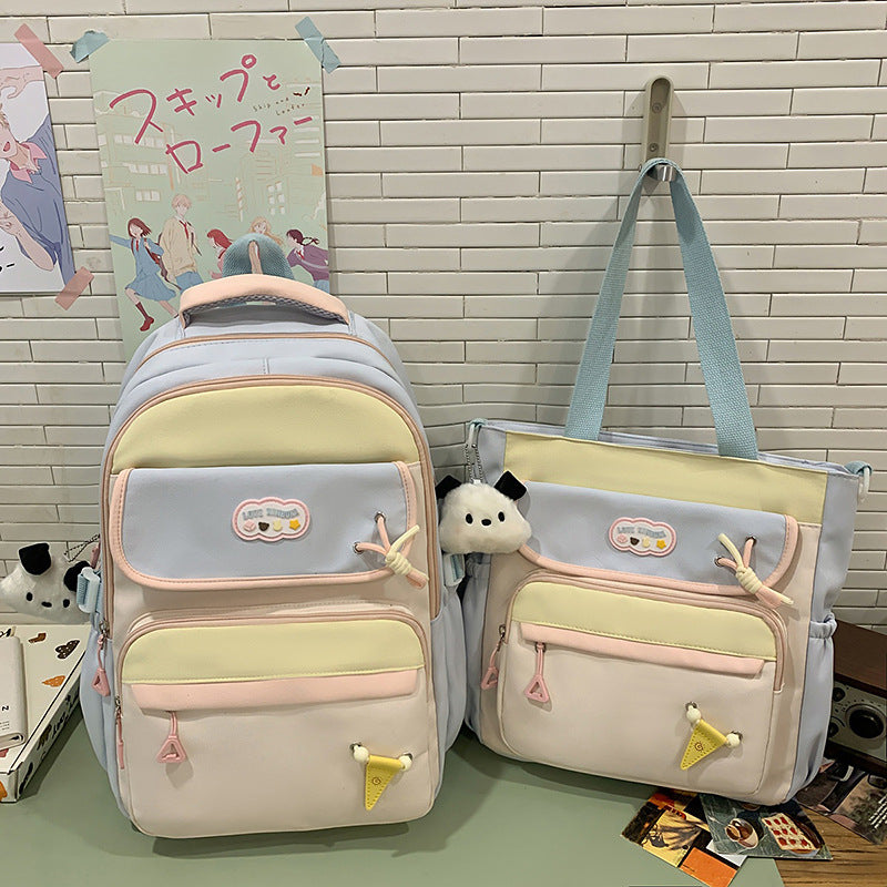 Multi-Functional Plush School Backpack Stornfield