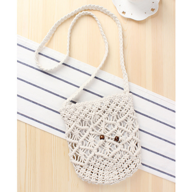 Hand-knotted shoulder bag Stornfield