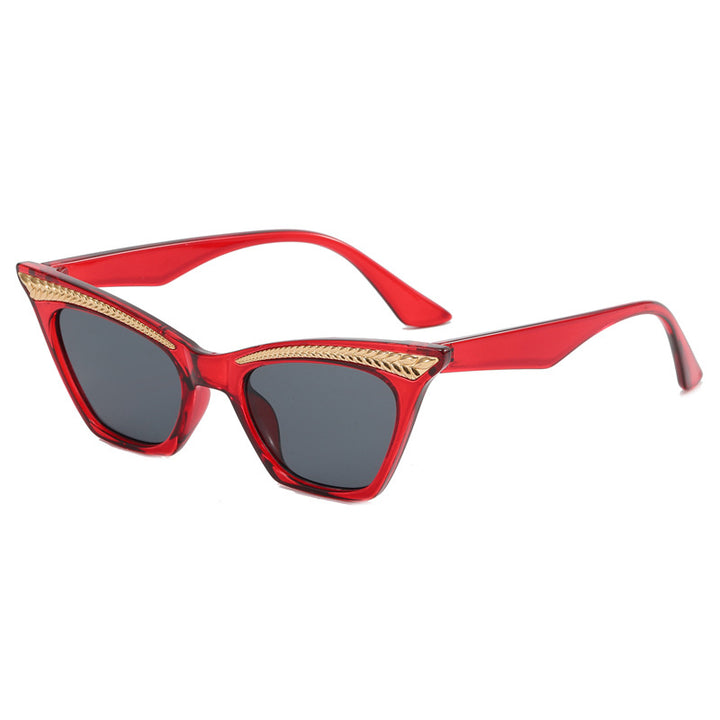 Ladies Cat-Eye Sunglasses with Luxurious Detail Stornfield
